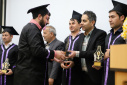 International Graduates honored at a commencement ceremony in University of Birjand.