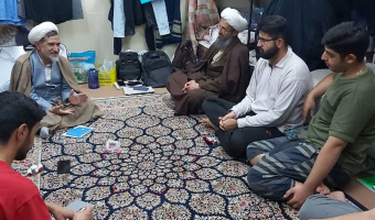 دیدار صمیمانه مسئول نهاد رهبری دانشگاه بیرجند با دانشجویان به مناسبت روز دانشجو