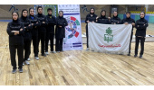 نایبقهرمانی تیم فوتسال دانشجویان دختر دانشگاه بیرجند در نخستین مینیالمپیاد منطقه ۹ کشور