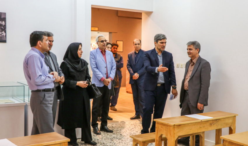 بازدید مدیرکل میراث‌فرهنگی، گردشگری و صنایع‌دستی خراسان جنوبی از موزه، مرکز اسناد و مفاخر دانشگاه بیرجند